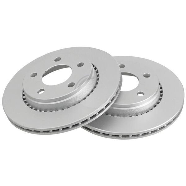 2 brake discs ventilated Ø 269 mm 20 mm A.B.S. for AUDI A8 and others