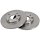 2 brake discs full Ø 208 mm 11 mm A.B.S. for DAIHATSU CHARADE