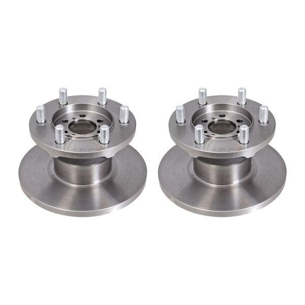 2 brake discs full Ø 280 mm 16 mm A.B.S. for IVECO DAILY and others