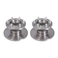 2 brake discs full Ø 280 mm 16 mm A.B.S. for IVECO...