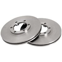 2 brake discs ventilated Ø 257 mm 22 mm A.B.S. for...