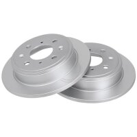 2 brake discs full Ø 238 mm 10 mm A.B.S. for ROVER...