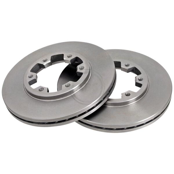 2 brake discs ventilated Ø 277 mm 26 mm A.B.S. for FORD MAVERICK and others