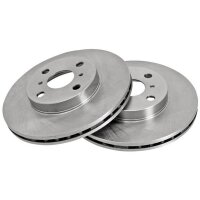 2 brake discs ventilated Ø 258 mm 22 mm A.B.S. for...