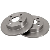 2 Bremsscheiben voll Ø 226 mm 11 mm A.B.S....