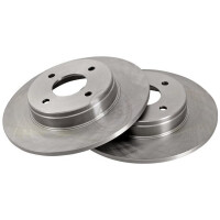 2 brake discs full Ø 290 mm 10 mm A.B.S. suitable...