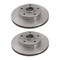 2 Bremsscheiben belüftet Ø 255 mm 22 mm...