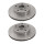 2 Bremsscheiben belüftet Ø 255 mm 22 mm A.B.S. für u.a. MAZDA 929