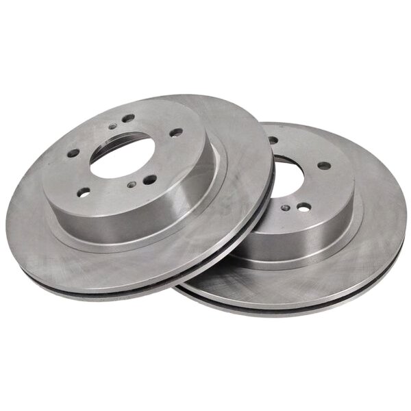 2 brake discs ventilated Ø 282 mm 20 mm A.B.S. for NISSAN 300ZX