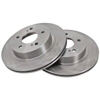 2 brake discs ventilated Ø 282 mm 20 mm A.B.S. for...