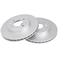 2 brake discs ventilated Ø 262 mm 21 mm A.B.S. for...