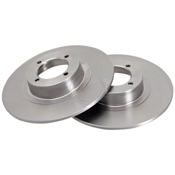 2 brake discs fully non-ventilated Ø 273 mm 8.7 mm A.B.S. for MG MGB and others