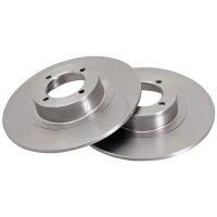 2 brake discs fully non-ventilated Ø 273 mm 8.7 mm...