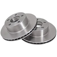 2 brake discs ventilated Ø 281 mm 22.2 mm A.B.S....