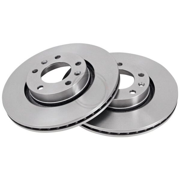 2 brake discs ventilated Ø 276 mm 22 mm A.B.S. for CITROËN XM and others