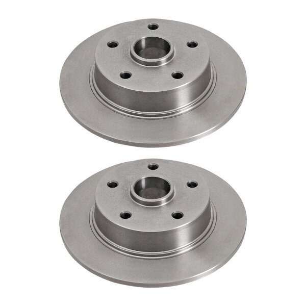 2 Bremsscheiben voll Ø 258 mm 10 mm A.B.S. für u.a. MAZDA 626