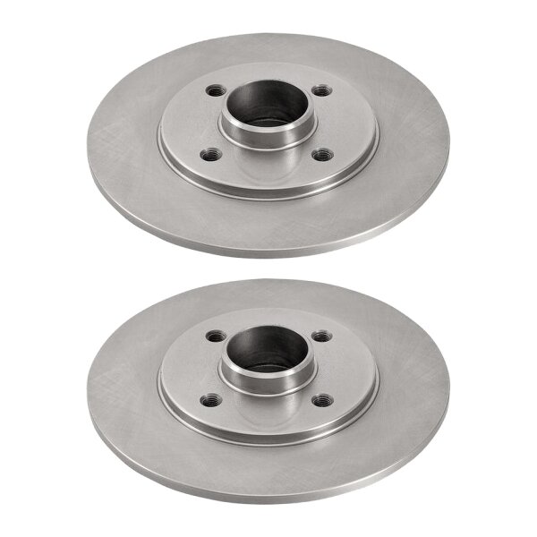 2 Bremsscheiben voll Ø 238 mm 8 mm A.B.S. für u.a. RENAULT 19