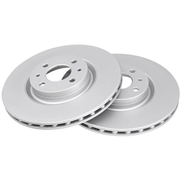 2 brake discs ventilated Ø 284 mm 22 mm A.B.S. for FIAT STILO and others