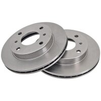 2 brake discs ventilated Ø 242 mm 20 mm A.B.S. for...