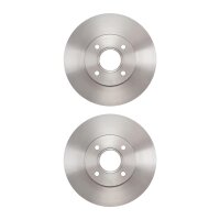 2 brake discs ventilated Ø 283 mm 24 mm A.B.S. for...