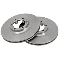 2 brake discs ventilated Ø 277 mm 22 mm A.B.S. for...