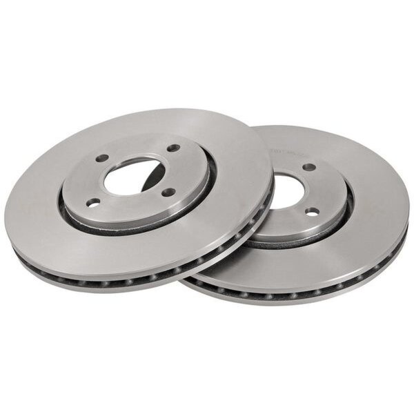 2 brake discs ventilated Ø 278 mm 24 mm A.B.S. for CHRYSLER LE and others