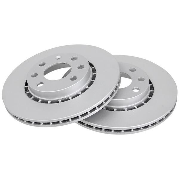 2 brake discs ventilated Ø 256 mm 20 mm A.B.S. for OPEL CORSA and others