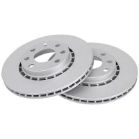 2 brake discs ventilated Ø 256 mm 20 mm A.B.S. for...