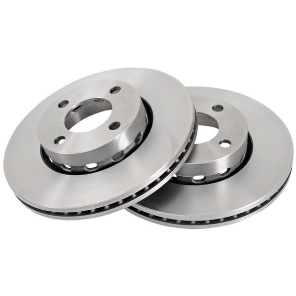 2 brake discs ventilated Ø 276 mm 25 mm A.B.S. for AUDI COUPE and others