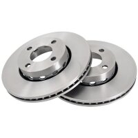 2 brake discs ventilated Ø 276 mm 25 mm A.B.S. for...