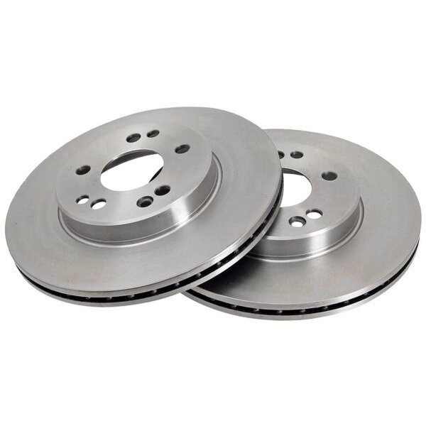 2 brake discs ventilated Ø 295 mm 22 mm A.B.S. for MERCEDES-BENZ 124 and others