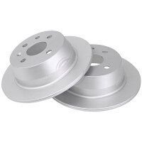 2 brake discs full Ø 260 mm 9.9 mm A.B.S. for OPEL...