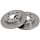 2 brake discs full Ø 240 mm 10 mm A.B.S. for SUZUKI SWIFT and others