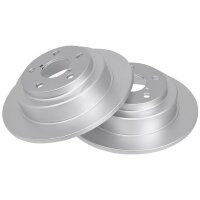 2 brake discs full Ø 266 mm 10 mm A.B.S. for...