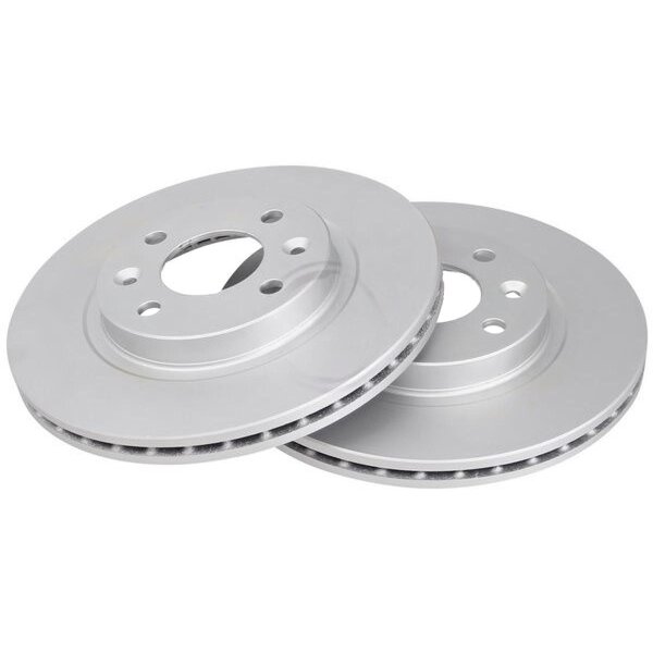 2 brake discs ventilated Ø 259 mm 20.5 mm A.B.S. for RENAULT CLIO and others