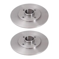 2 Bremsscheiben voll Ø 238 mm 8 mm A.B.S. für...