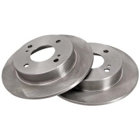 2 brake discs full Ø 258 mm 9 mm A.B.S. suitable...