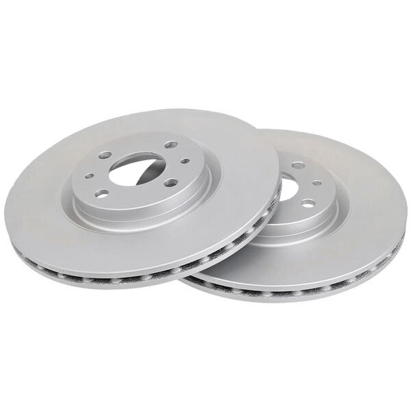 2 brake discs ventilated Ø 284 mm 22 mm A.B.S. for FIAT MULTIPLA and others