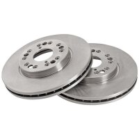 2 brake discs ventilated Ø 275 mm 28 mm A.B.S. for...
