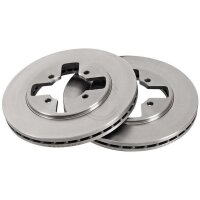 2 brake discs ventilated Ø 250 mm 22 mm A.B.S. for...