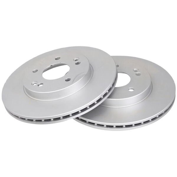 2 brake discs ventilated Ø 284 mm 22 mm A.B.S. for MB C-CLASS and others