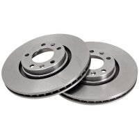 2 brake discs ventilated Ø 283 mm 26 mm A.B.S. for...
