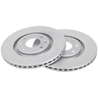 2 brake discs ventilated Ø 283 mm 22 mm A.B.S. for...