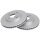 2 brake discs ventilated Ø 260 mm 24 mm A.B.S. for FORD MONDEO and others