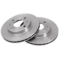 2 brake discs ventilated Ø 257 mm 22 mm A.B.S. for...