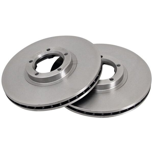 2 brake discs ventilated Ø 270 mm 24.3 mm A.B.S. for FORD TRANSIT and others