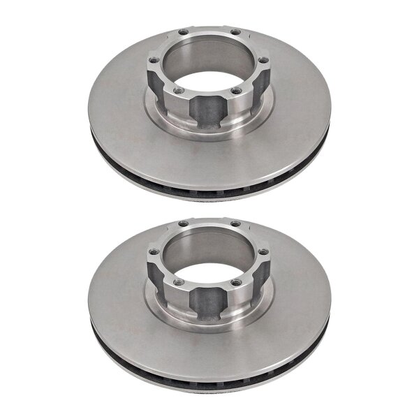 2 brake discs ventilated Ø 324 mm 30 mm A.B.S. for MB VARIO and others