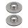 2 brake discs ventilated Ø 324 mm 30 mm A.B.S. for MB VARIO and others