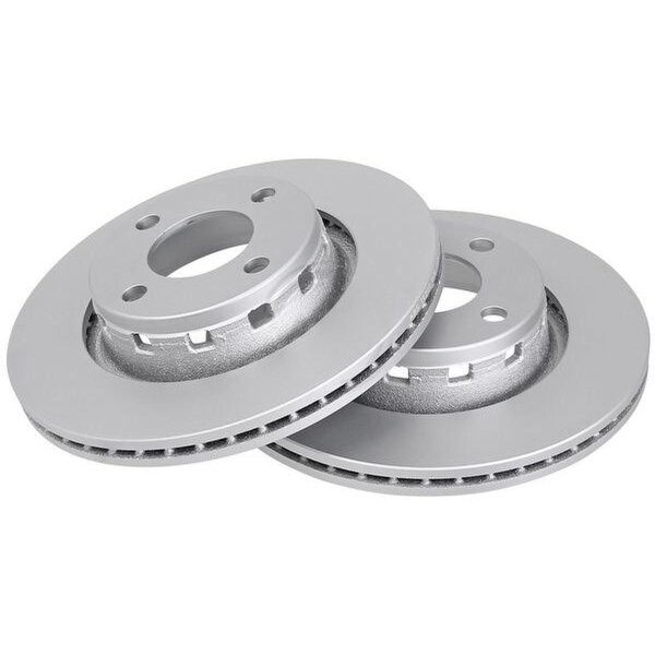 2 brake discs ventilated Ø 280 mm 22 mm A.B.S. for AUDI 80 and others