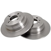2 brake discs full Ø 295 mm 9.6 mm A.B.S. for...
